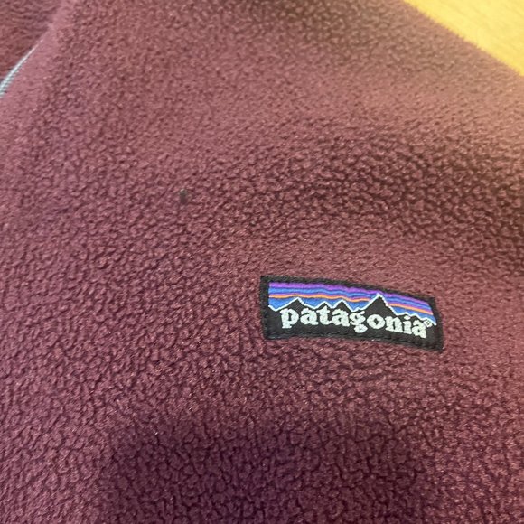 Maroon Patagonia Synchilla Sweater - Picture 2 of 5